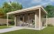Birou de gradina BDG 403040+2T
