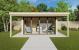 Birou de gradina BDG 403040+2T